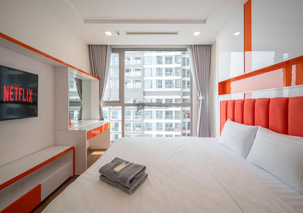 The Vinhomes Central Park Apartments - The Buildings Surrounding Landmark 81 Ciudad Ho Chi Minh  Exterior foto