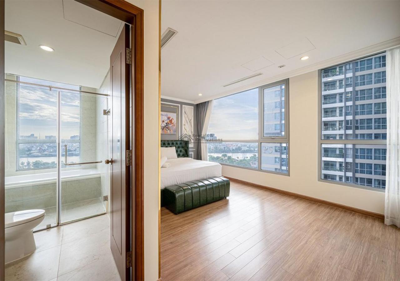 The Vinhomes Central Park Apartments - The Buildings Surrounding Landmark 81 Ciudad Ho Chi Minh  Exterior foto